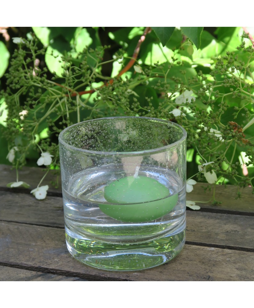 BOUGIE FLOTTANTE VERT AMANDE Bougies Flottantes BOUGIE FLOTTANTE VERT AMANDE Bougies Flottantes