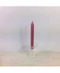 BOUGIE CHANDELLE DROITE MAUVE Une Parenthèse Bougie Bougies Chandelles