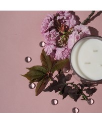 BOUGIE PARFUMEE FLEUR DE CERISIER  Fabrication française