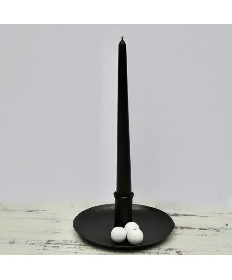 BOUGIE FLAMBEAU NOIR25 CM (FORMAT L) Une Parenthèse Bougie Bougies décoratives