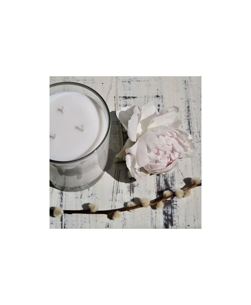 BOUGIE PARFUMÉE FLEUR DE COTON BOUGIE PARFUMÉE FLEUR DE COTON