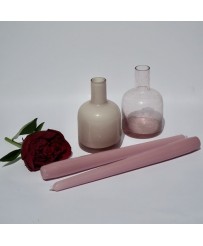 BOUGIE FLAMBEAU MAUVE 25 CM (FORMAT L) Une Parenthèse Bougie Bougies décoratives