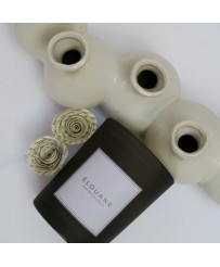 BOUGIE PARFUMÉE AMBRE - ELOUANE - Fabrication Française