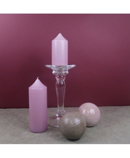 BOUGEOIR DE TABLE VERRE CHAUMONT (FORMAT XL)  Coin déco