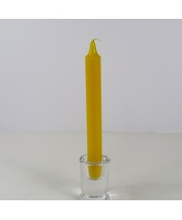 BOUGIE CHANDELLE DROITE JAUNE Une Parenthèse Bougie Bougies Chandelles