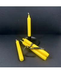 BOUGIE CHANDELLE DROITE JAUNE Une Parenthèse Bougie Bougies Chandelles