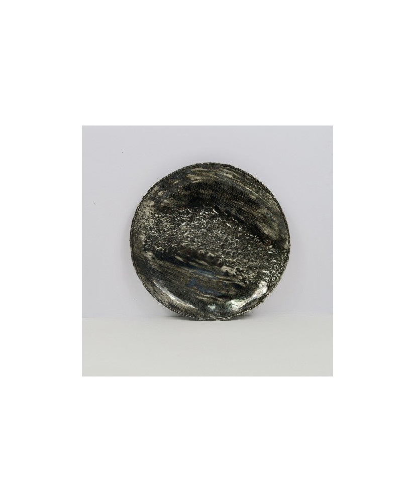 PLATEAU ALUMINIUM DECORE VINTAGE Coin déco PLATEAU ALUMINIUM DECORE VINTAGE Coin déco