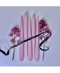 BOUGIE FLAMBEAU MAUVE 25 CM (FORMAT L) Une Parenthèse Bougie Bougies décoratives
