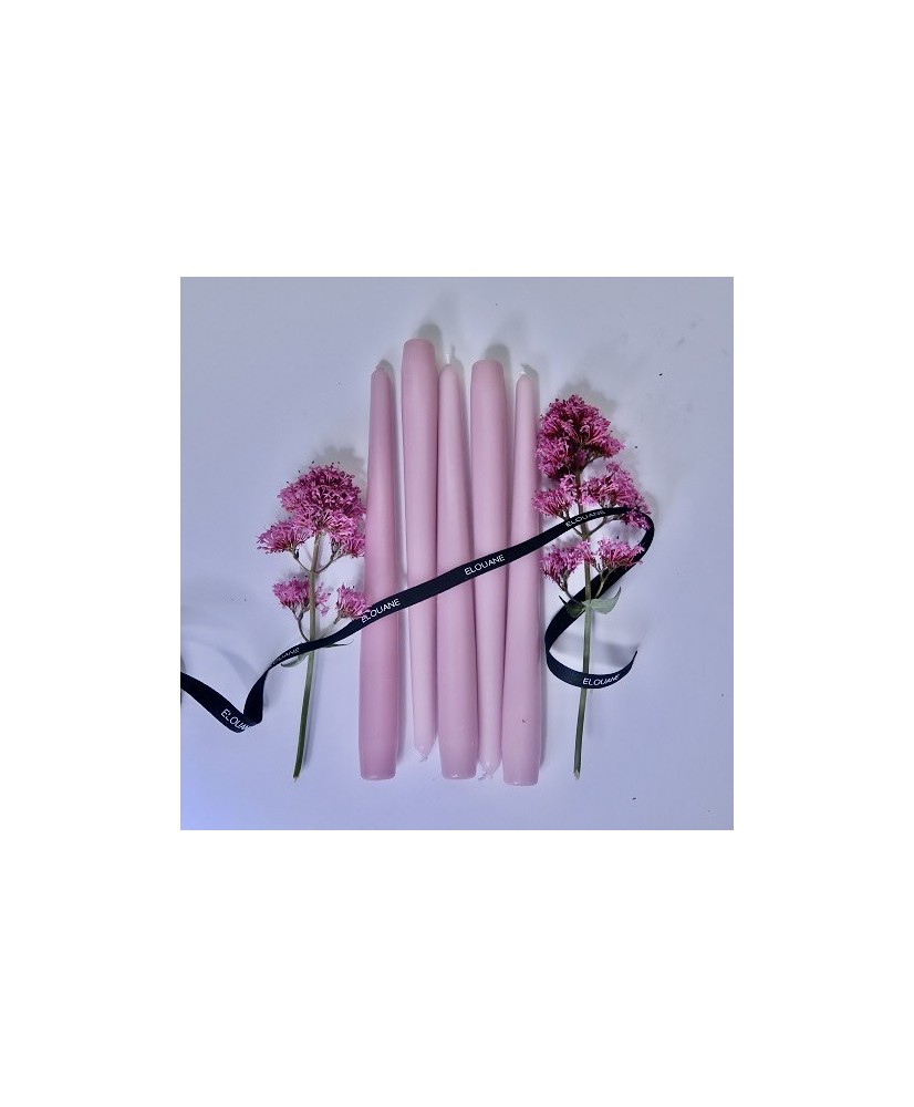 BOUGIE FLAMBEAU MAUVE 25 CM (FORMAT L) Une Parenthèse Bougie Bougies décoratives BOUGIE FLAMBEAU MAUVE 25 CM (FORMAT L) Une Parenthèse Bougie Bougies décoratives