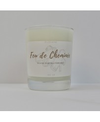 BOUGIE NOEL PARFUMEE FEU DE CHEMINEE  Bougies parfumées