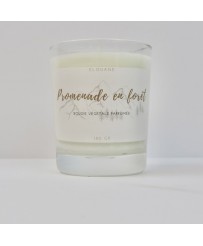 Bougie artisanale parfumée Cèdre, pin, eucalyptus