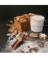 BOUGIE PARFUMÉE PAIN D’ÉPICES -  Bougies de Noël