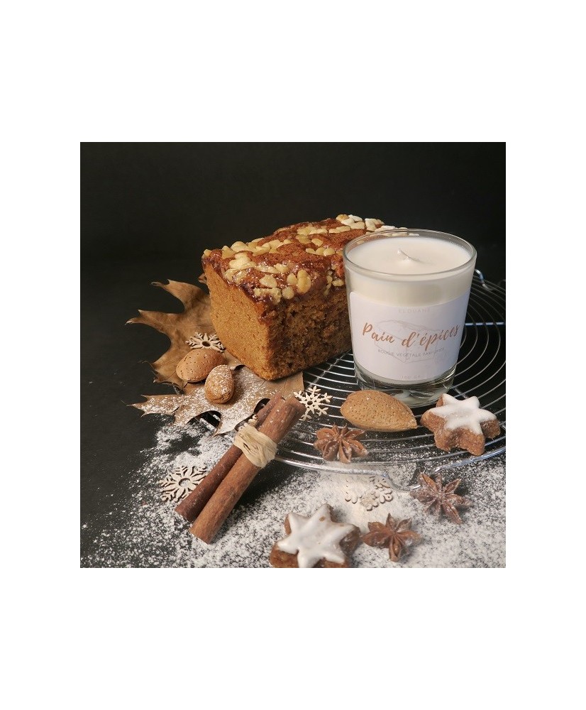 BOUGIE NOËL PARFUMEE - PAIN D’EPICES Bougies parfumées BOUGIE NOËL PARFUMEE - PAIN D’EPICES Bougies parfumées