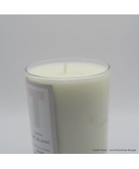 Bougie parfumée thé blanc 1 mèche coton