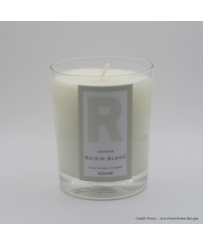 Bougie artisanale parfumée Raisin blanc