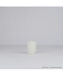 Bougie votive blanche