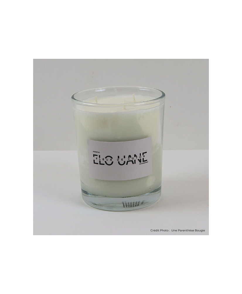 FLEUR DE COTON - BOUGIE PARFUMEE ELOUANE (350g)