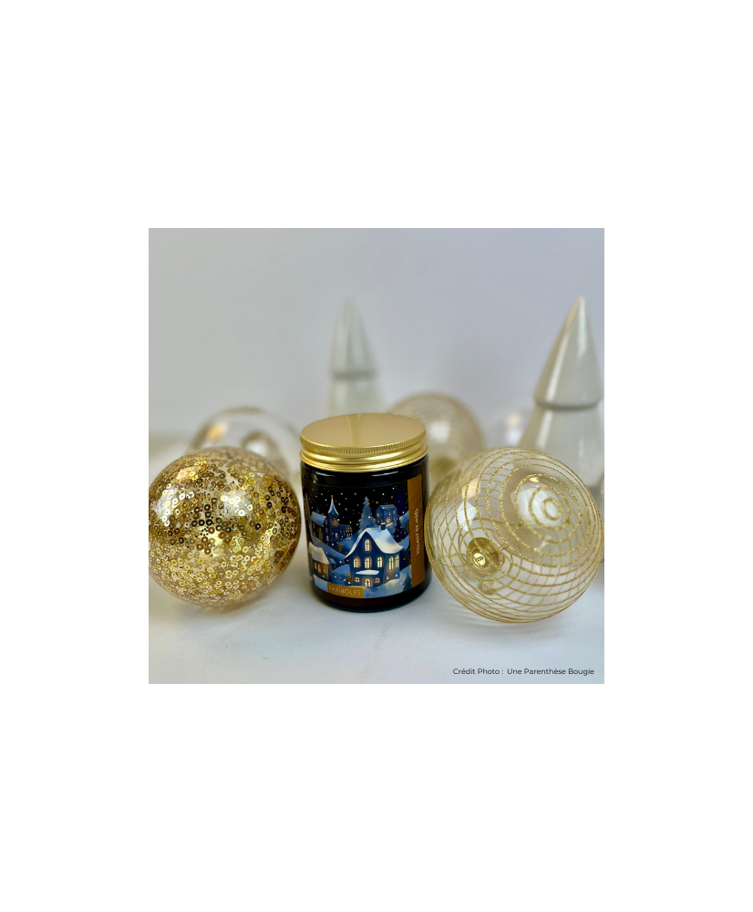 Bougie parfumée de Noël Bougie parfumée de Noël