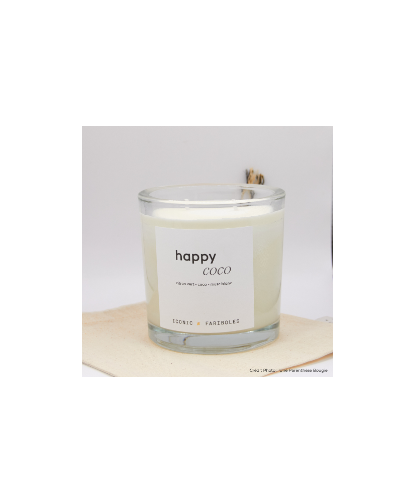 HAPPY COCO - BOUGIE PARFUMEE (320 G)