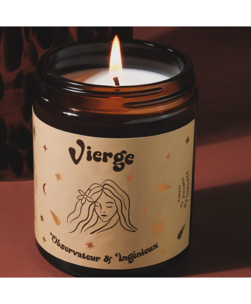 VIERGE - BOUGIE PARFUMEE FARIBOLES (140 G.)