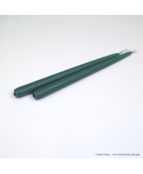 BOUGIE  FLAMBEAU VERT OCEAN...