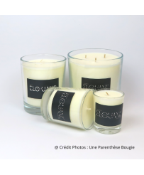 AMBRE NOIRE - BOUGIE PARFUMEE ELOUANE  (180g)