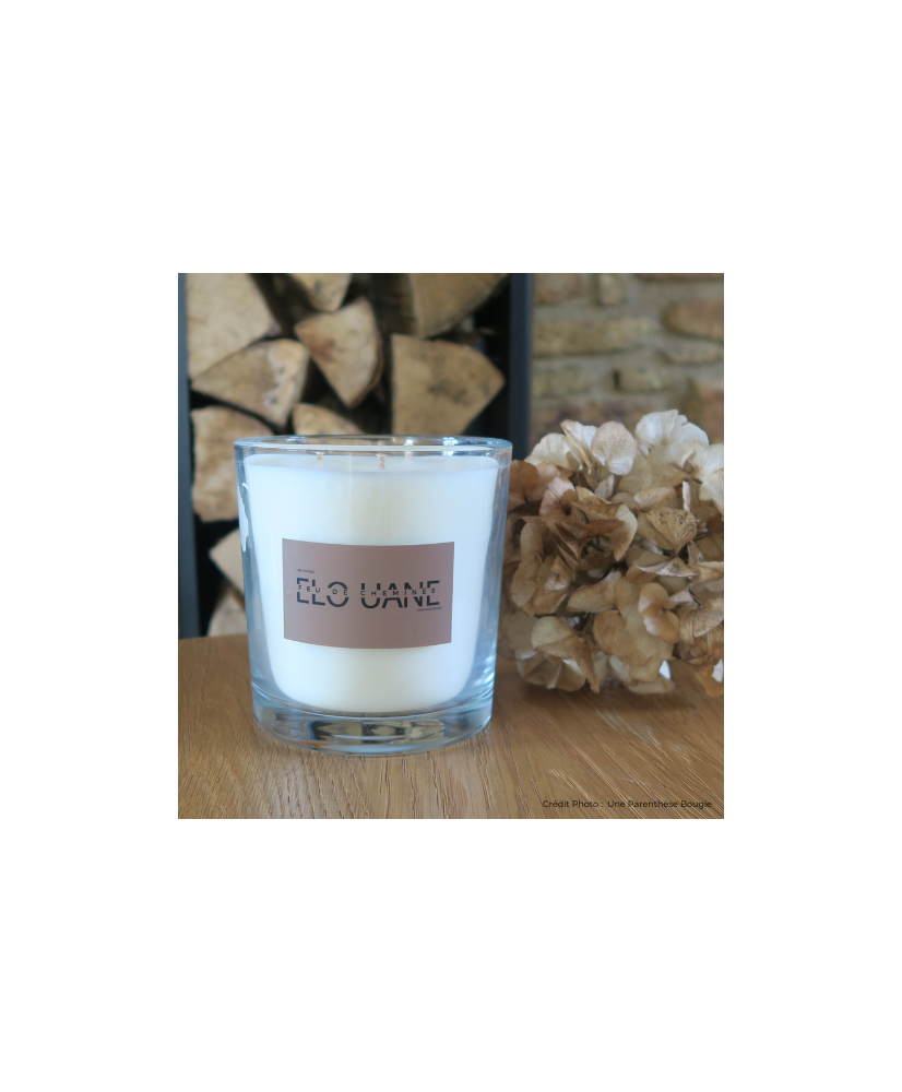 bougie parfumée feu de cheminee - format XL bougie parfumée feu de cheminee - format XL