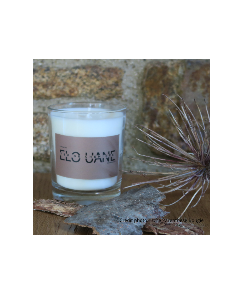 Bougie artisanale Française et parfumée Feu de Cheminee Bougie artisanale Française et parfumée Feu de Cheminee