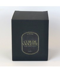 CUIR DE VIOLETTE BOUGIE PARFUMEE ELOUANE (290 g)