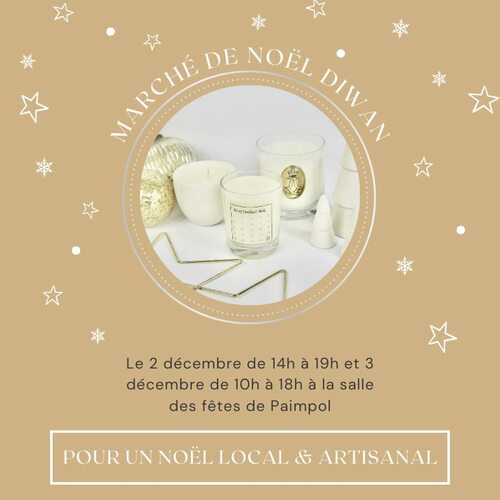 instagram-6 Les occasions de vous retrouver se multiplient et cette fois-ci c'est au marché de Noël de Diwan les 2 & 3 décembre à Paimpol! En espérant vous y voir nombreux! 🎄

#uneparenthesebougie #marchédenoel #bougieartisanale #bougieparfumée #madeinfrance #fabricationartisanale #idéecadeau #cadeaudenoël #jachetelocal