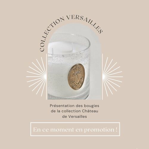 instagram-5 Découvrez ou redécouvrez les 7 bougies qui composent la collection Château de Versailles, actuellement en promotion. 

➡️ 10€ de réduction sur toute la collection jusqu'au 22 septembre

Alors, laquelle vous tente le plus? 😉

#uneparenthesebougie #chateaudeversailles #bougieparfumée #bougienaturelle #madeinfrance #promotion #galeriedesglaces #chappelleroyale #roisoleil