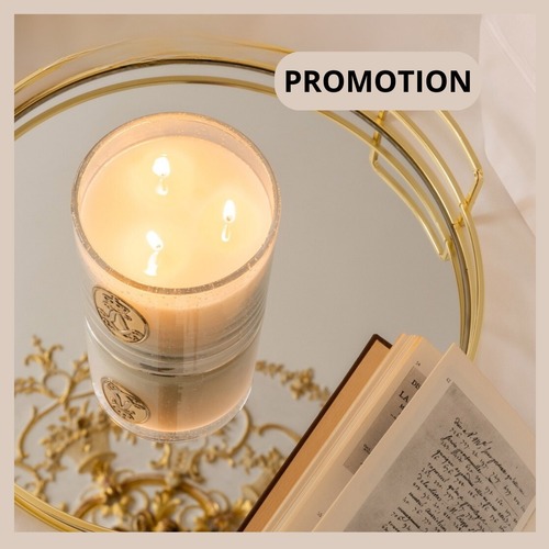 instagram-7 ✨ PROMOTION ✨

10€ de réduction sur toutes les bougies de la Collection Château de Versailles jusqu'au 22 septembre.

Rendez-vous sur le site pour profiter de cette réduction exceptionnelle!
(Lien dans la bio) 📲

#uneparenthesebougie #promotion #chateaudeversailles #bougieparfumée #madeinfrance #parfumdegrasse #bougiedeluxe #parfumdinterieur